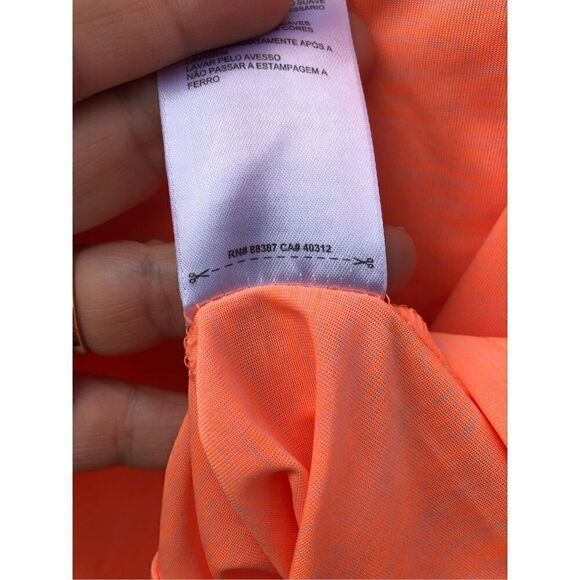 Adidas Racerback Tank Orange Size Medium (M) - Picture 6 of 7